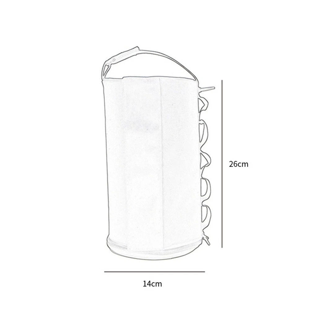 Portable Camping Paper Roll Holder Bag for Easy Access and Organization