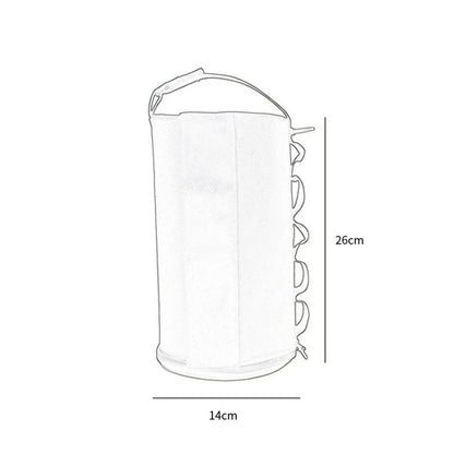 Portable Camping Paper Roll Holder Bag for Easy Access and Organization