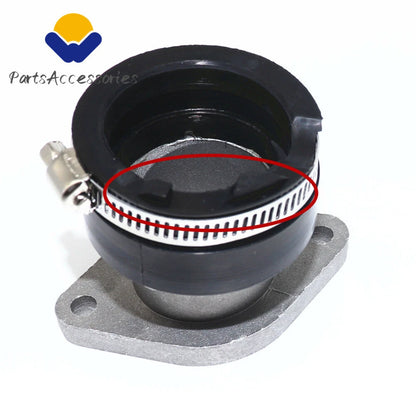 Carburetor Intake Manifold Boot for Yamaha Big Bear 350 YFM350 4x4 (1999)