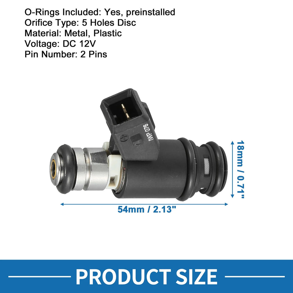 Fuel Injector Replacement for VW Golf (1992–1997) 2.8L Black