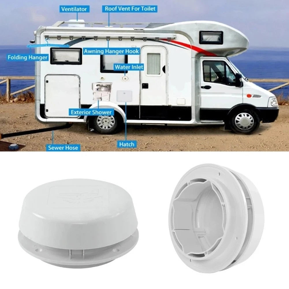 6 Inch Exhaust Vent for RV (Rainproof, Easy Install)