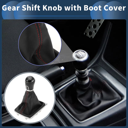 5 Speed Gear Shift Knob with Cover for VW Passat (2013–2021)