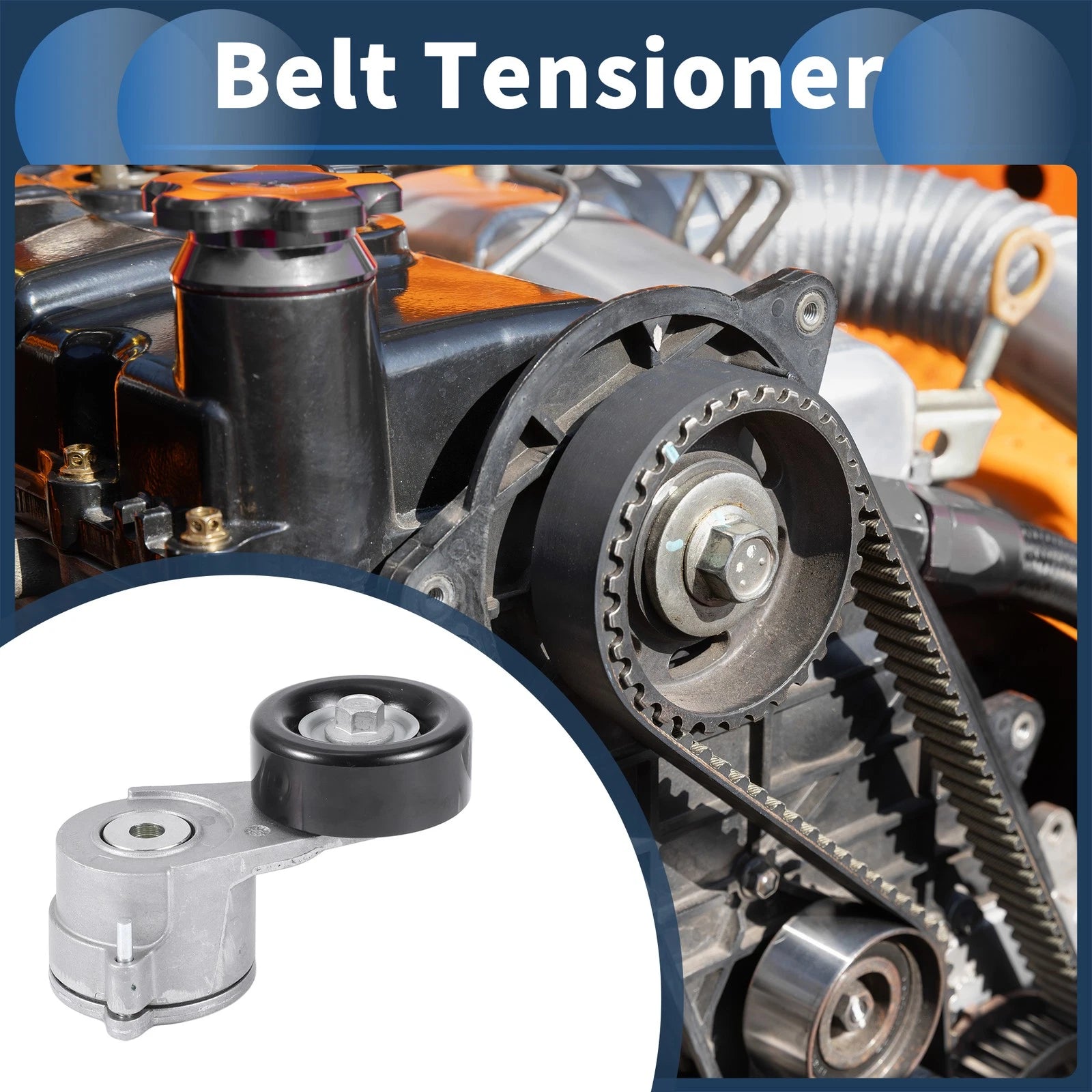 Belt Tensioner for Chevrolet Colorado (2009–2016) Metal 1 Pc Replacement