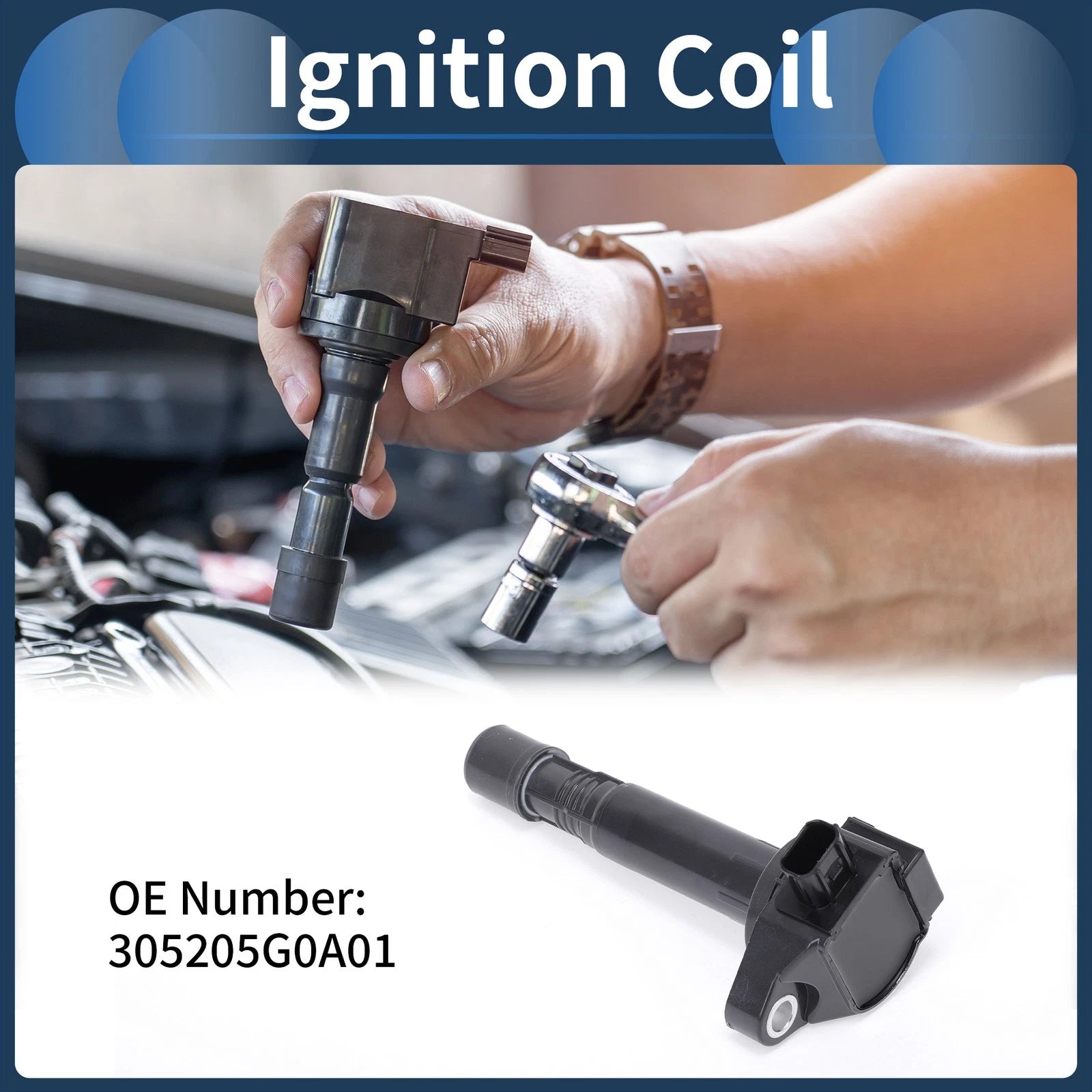 Ignition Coil Pack Replacement for Acura RLX 2014–2020