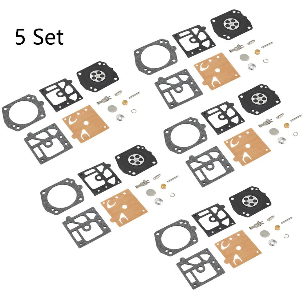Set of 5 Carburetor Gasket Diaphragm Kit for Walbro K22-HDA