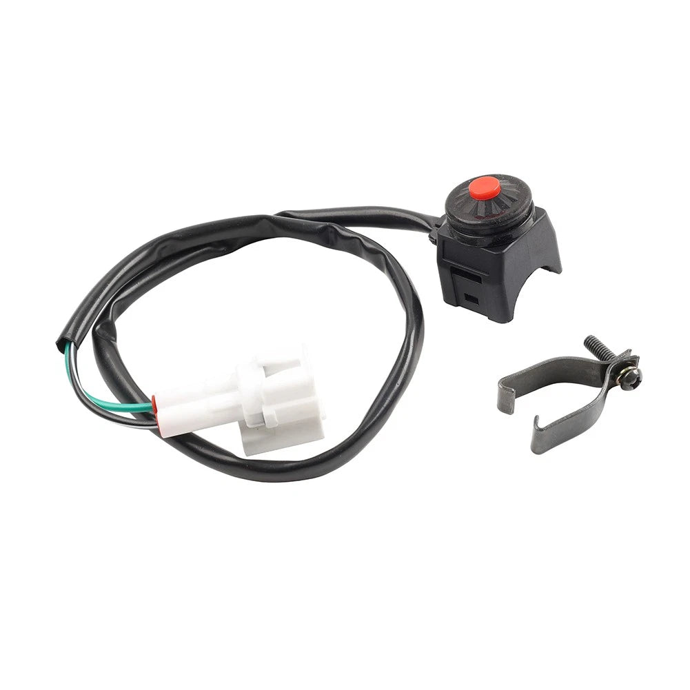 Engine Kill Switch for Kawasaki KX250F KX250X KX450F KX450X KLX300R (2017–2024)