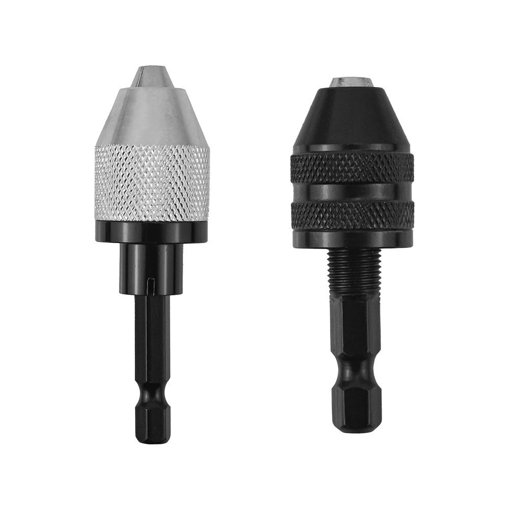 Keyless Drill Chuck with Hex Shank for Portable Tools (Universal)