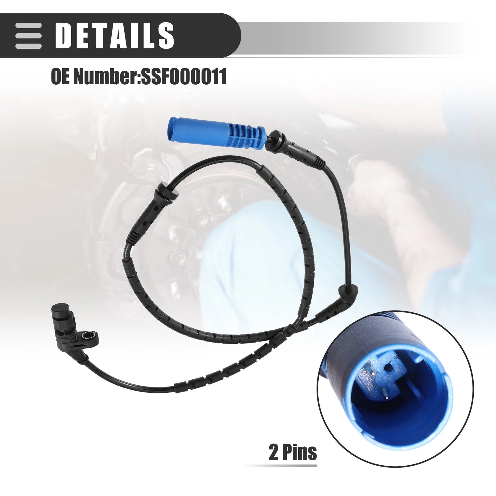 ABS Wheel Speed Sensor for Land Rover Range Rover III L322 (2002–2012)