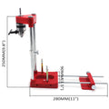 Adjustable Hole Drilling Template Tool for Woodworking