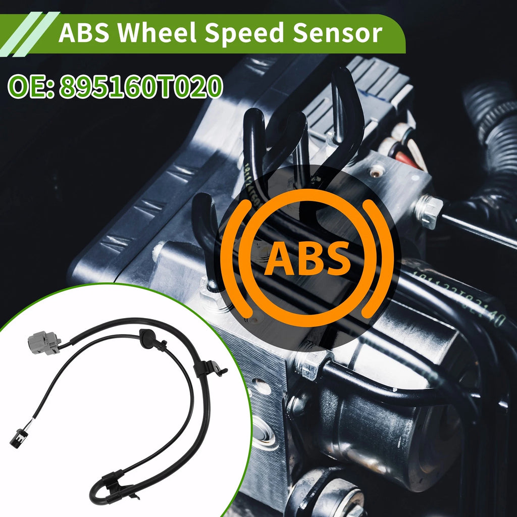 ABS Wheel Speed Sensor Rear Left Replacement for Toyota Venza (2010–2017)