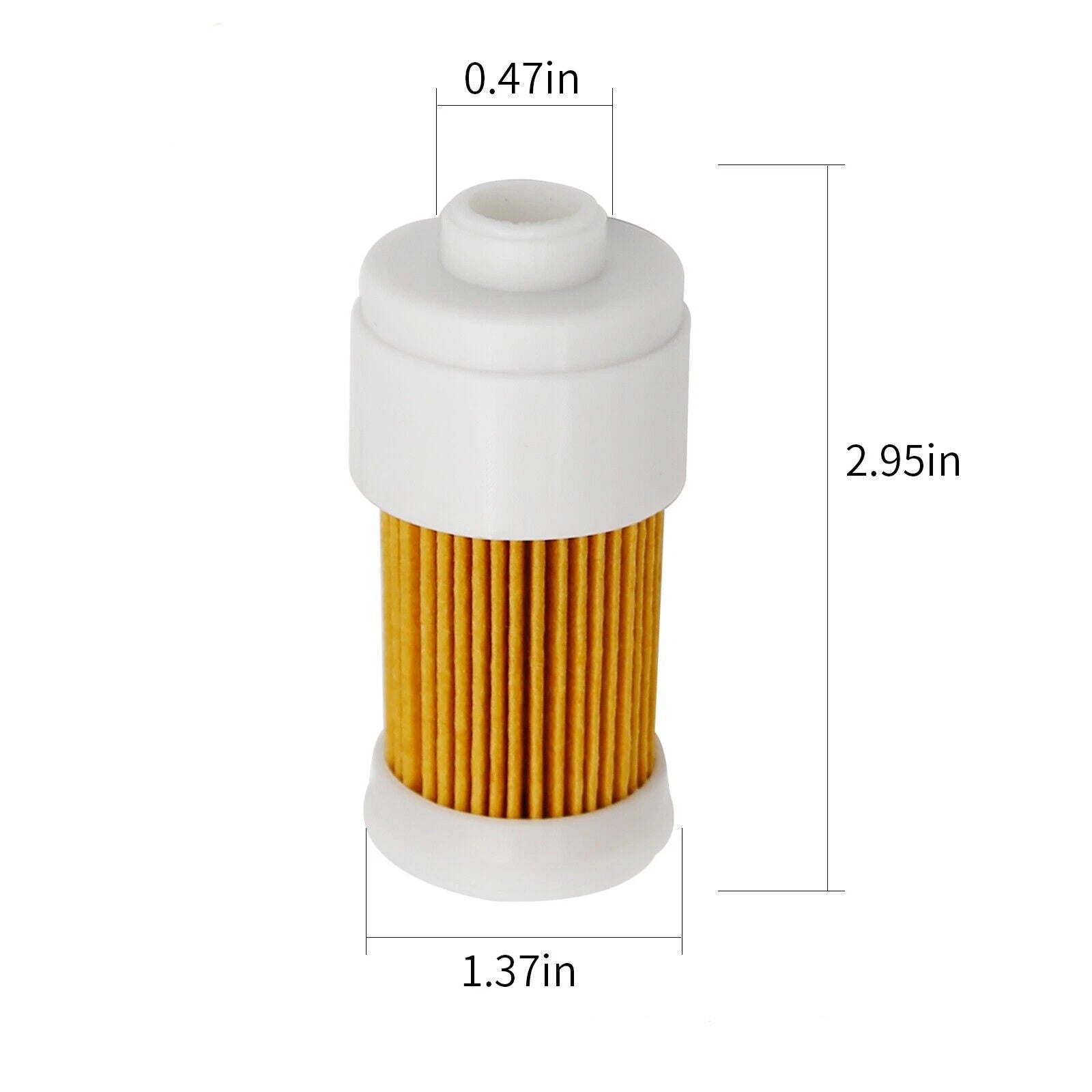 10 Micron Filter Element for Yamaha 150-300 Hp HPDI (68F-24563-10-00, 18-7955)
