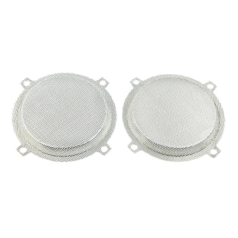 Punched Front Mesh Speaker Grills Cover for Harley Touring Electra Glide FLHTC