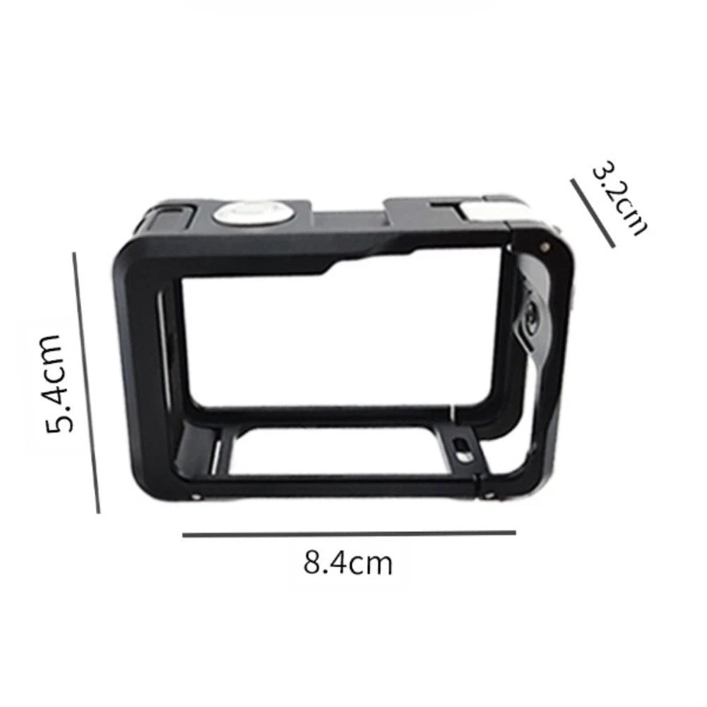 Protective Aluminum Alloy Metal Cage for DJI Action 6 Camera
