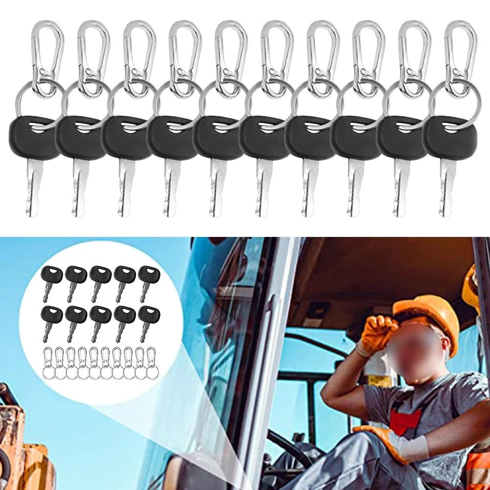 Set of 10 Ignition Keys for