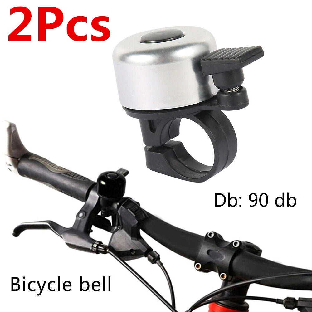 2X Loud Handlebar Bell for Bicycle (Universal Fit)