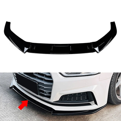 Front Bumper Lip Splitter Spoiler for Audi A5 S5 (2017–2020)