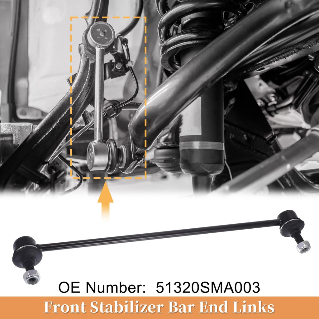 2pcs Front Sway Bar Links Stabilizer Link Kit for Honda Stream (2001–2018)