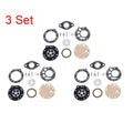 Set of 3 Carburetor Gasket Kits for Zama RB-42 Stihl 08 08S 070 090 TS350 TS360