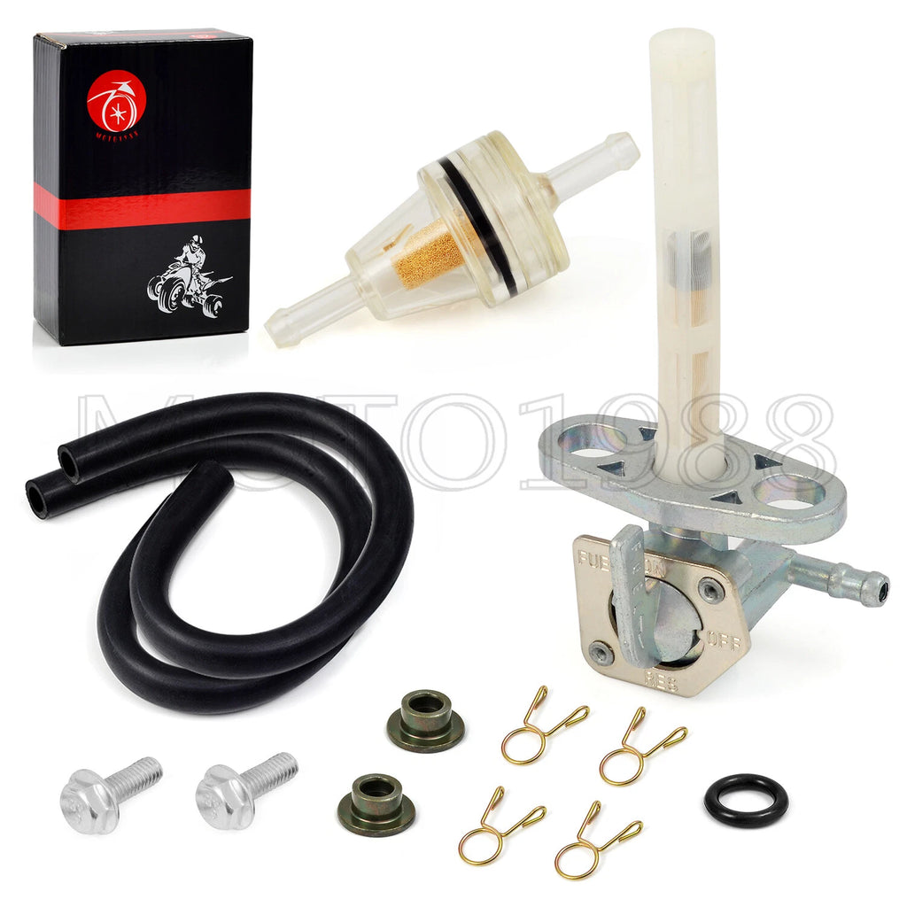 Fuel Petcock Valve Assembly for Honda XR100R CRF100 (16950-GCF-671, 16950-GEL-701)