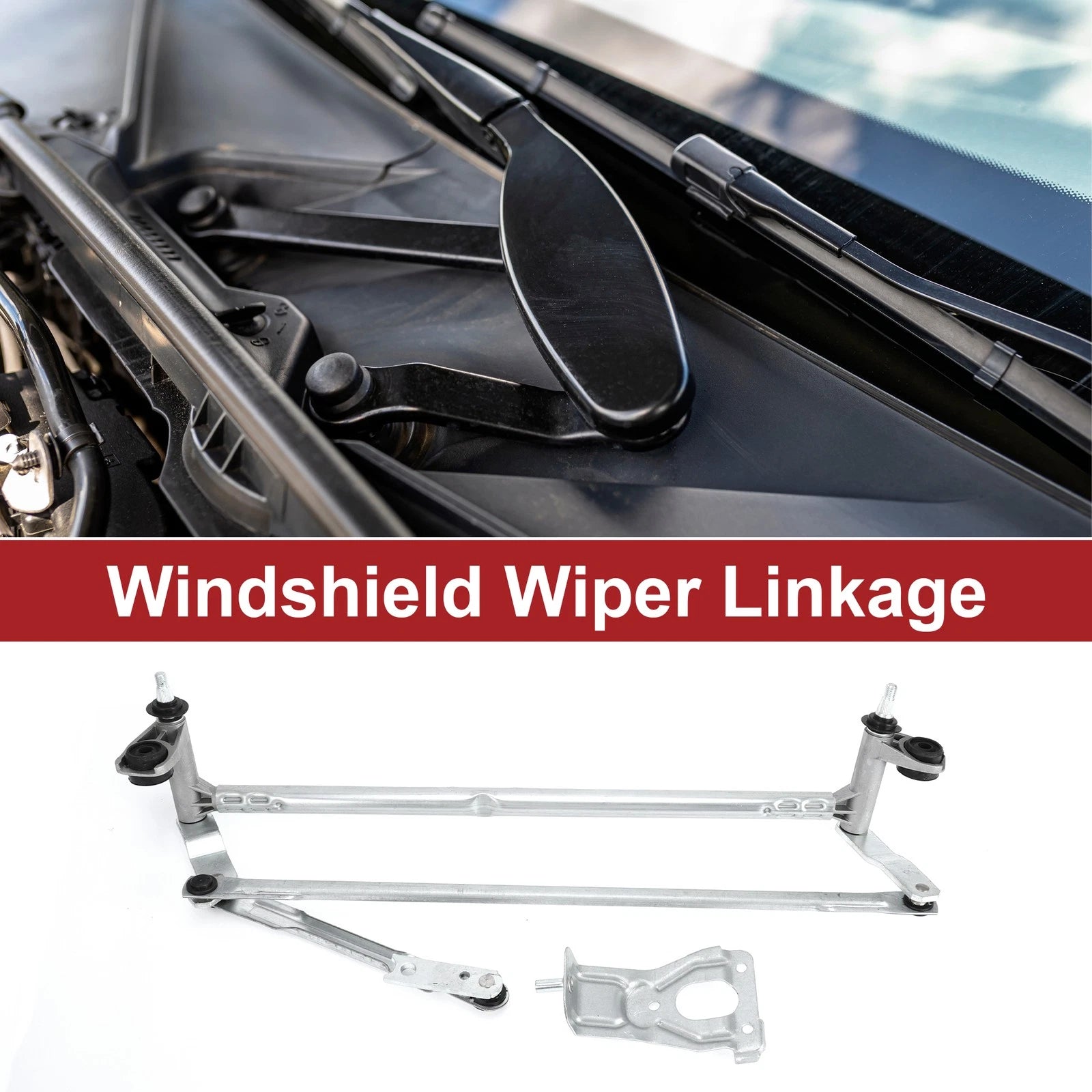 Front Transmission Windshield Wiper Linkage Lever for Volkswagen (2000–2009)