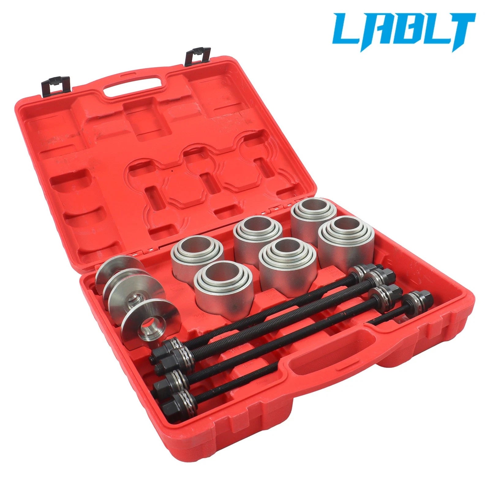 28PCS Bearing Removal Tool Set for Universal Compression & Tension Sleeve Puller Kit