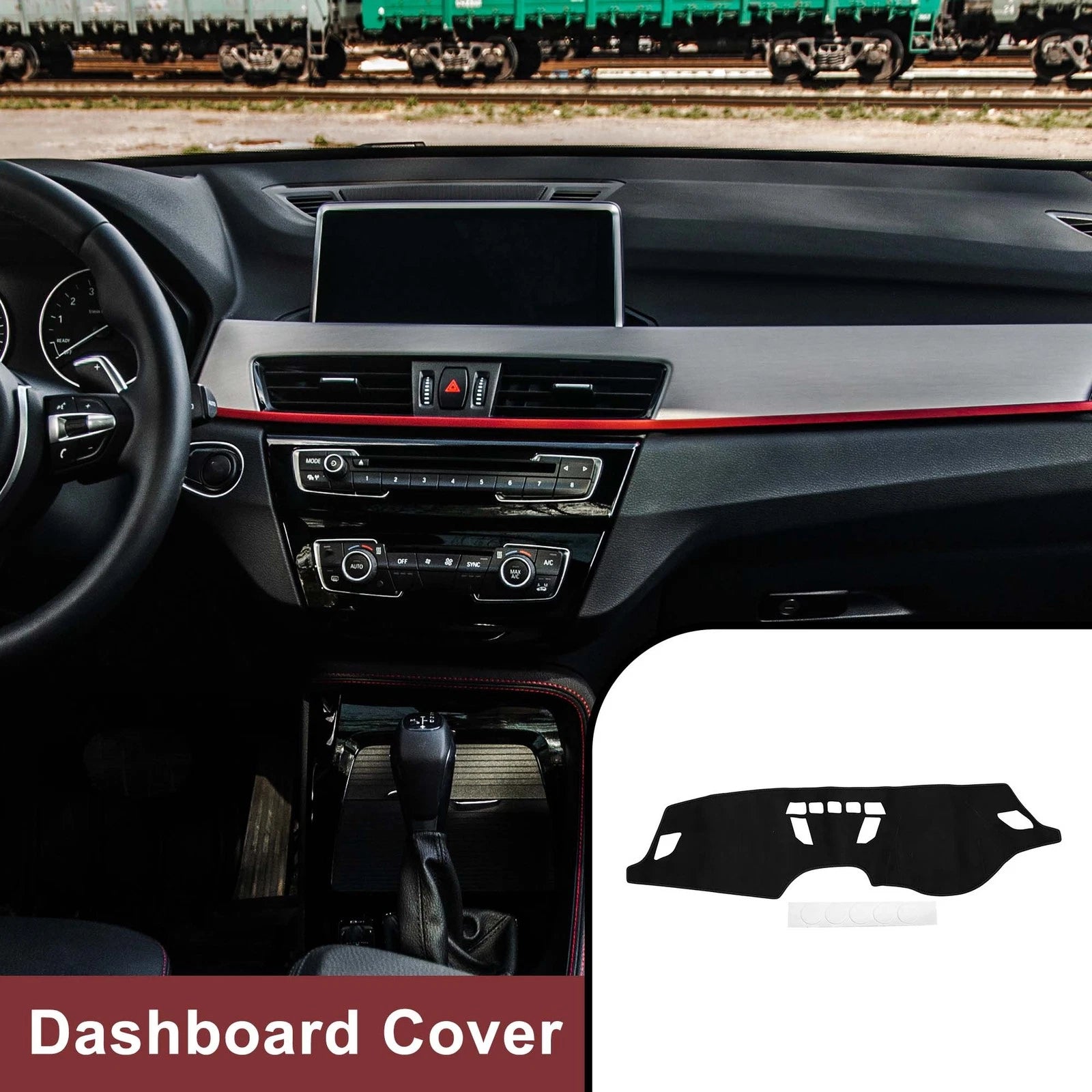 Dashboard Dash Cover Mat for BMW X1 F48 (2016–2022) Sun Protector Pad