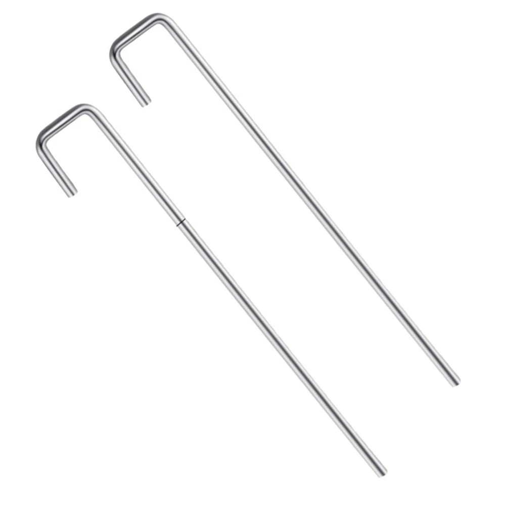2X J Clip Replacement for Table Tennis Net Set - Steel Clips