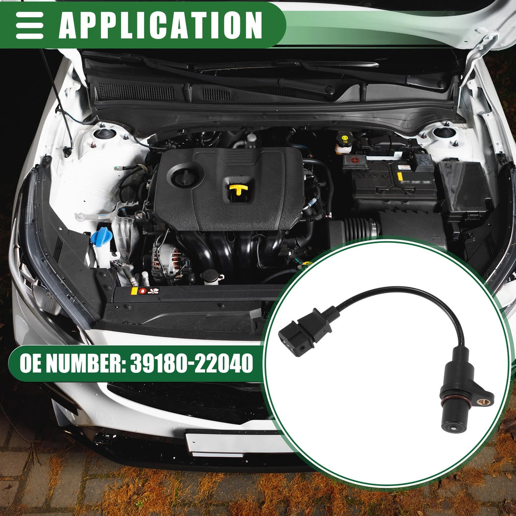 Crankshaft Position Sensor for Hyundai Accent 1.6L DOHC ABS (2018–2021)