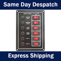 6 Switch Circuit Breaker Panel for Universal Applications (12V)