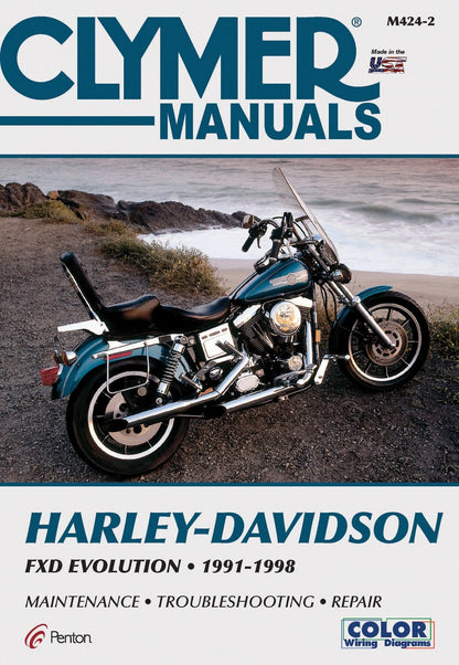 Repair Manual & Wiring Diagrams for Harley-Davidson FXD Evolution (1991–1998)