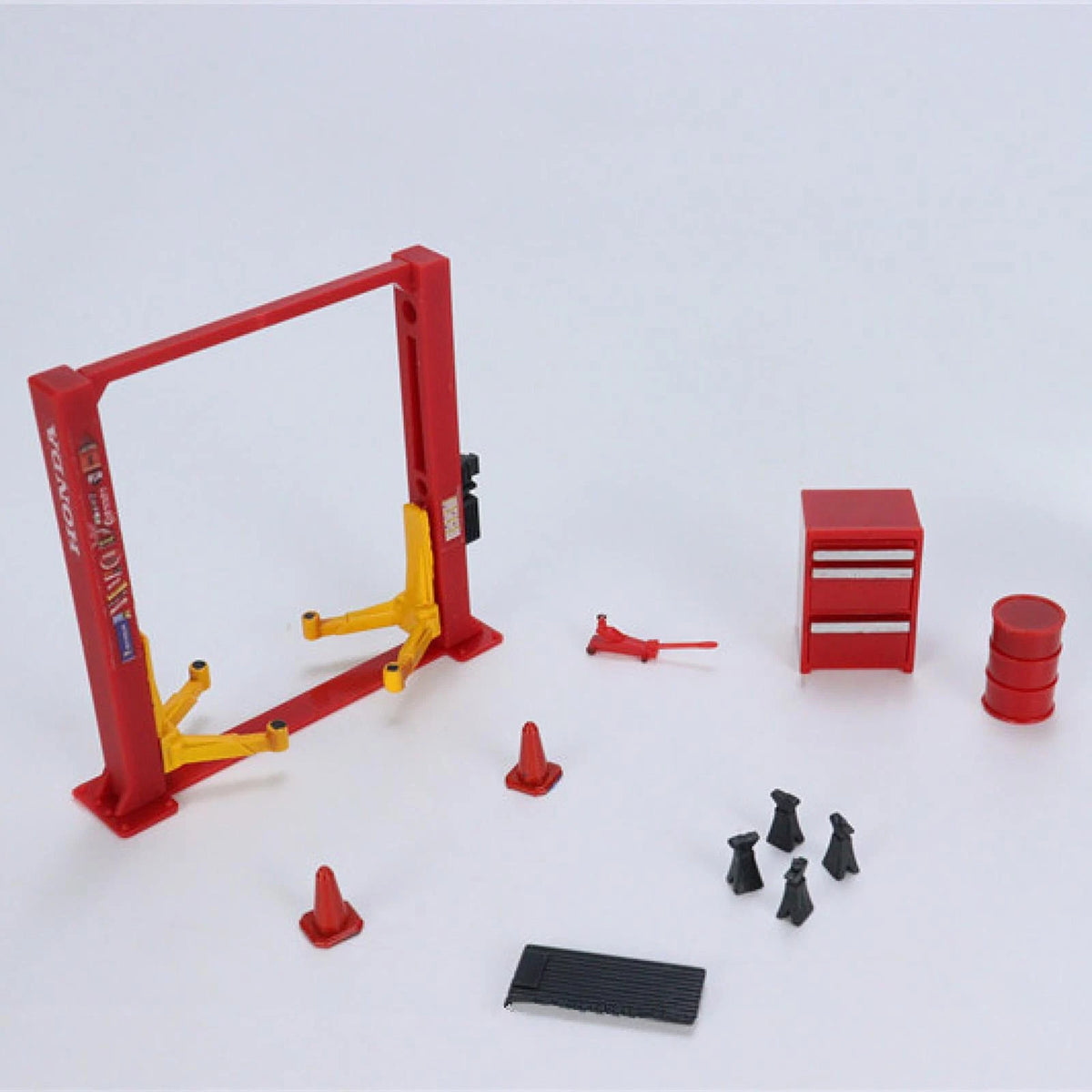 1/64 Scale Diecast Garage Tool Set for Model Cars