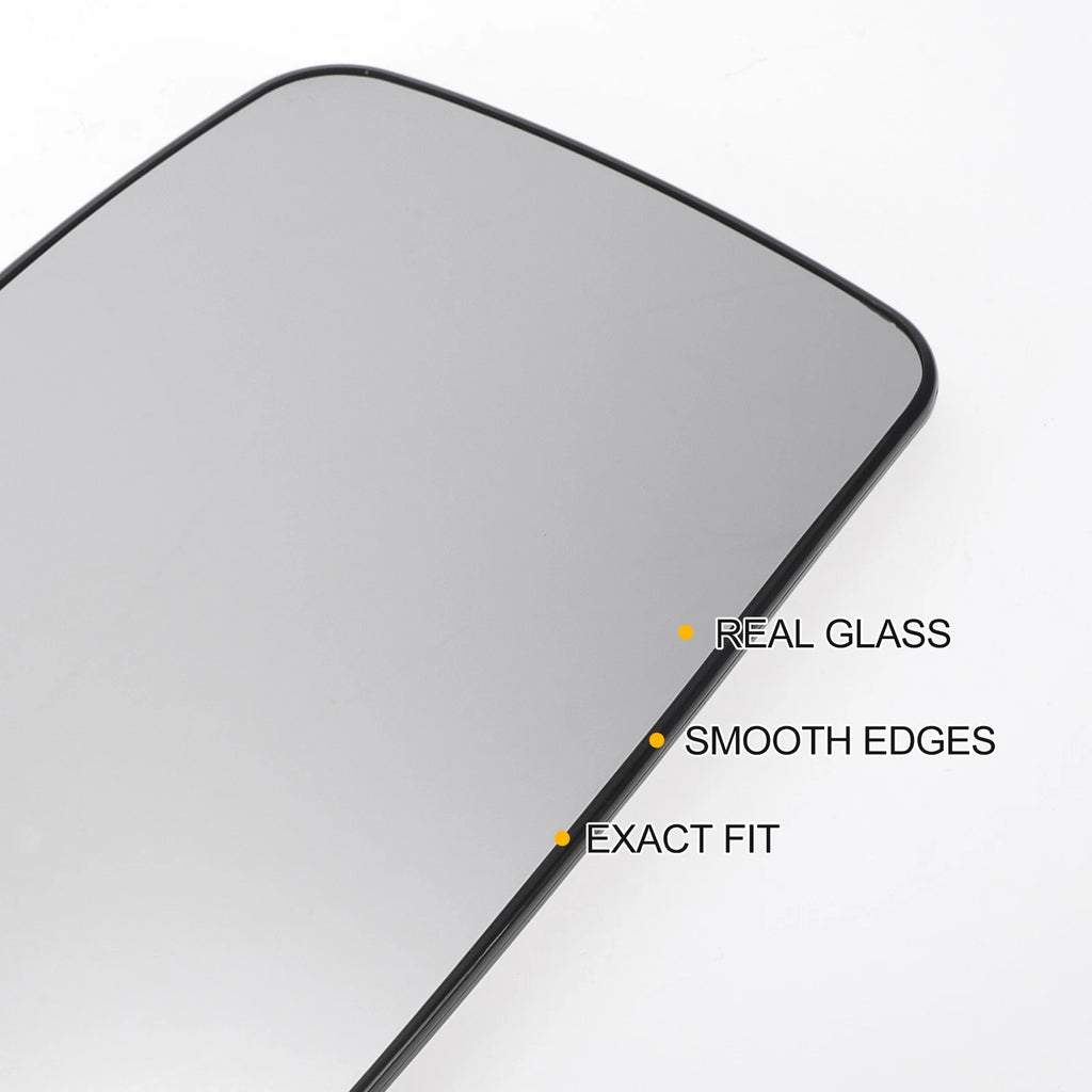 Right Upper Side Heated Convex Mirror Glass for Ford Transit MK6 MK7 (2000–2013)