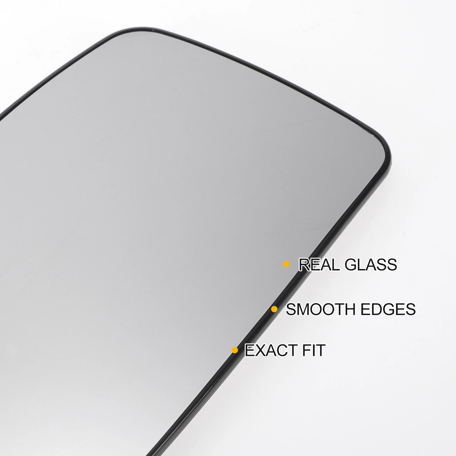 Right Upper Side Heated Convex Mirror Glass for Ford Transit MK6 MK7 (2000–2013)