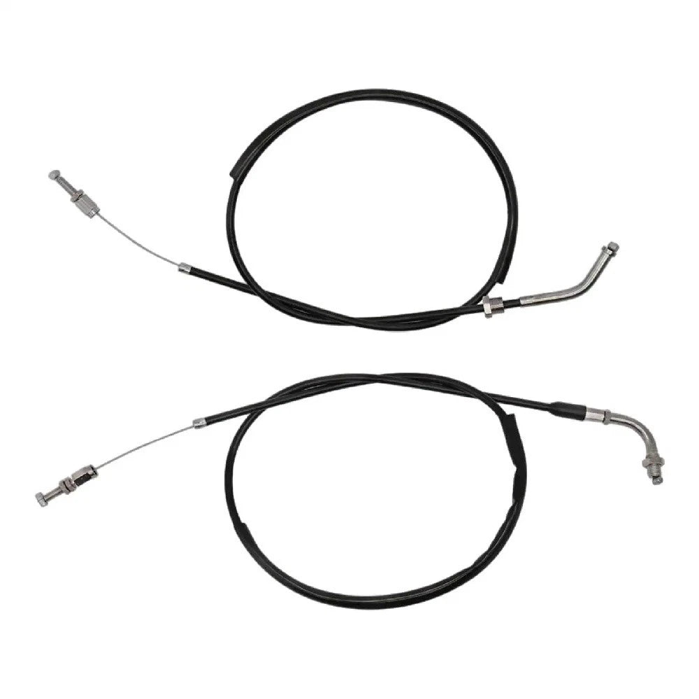 Throttle Cable Set for Honda CB350, FT500, CB550, CB750 (1970–1980)