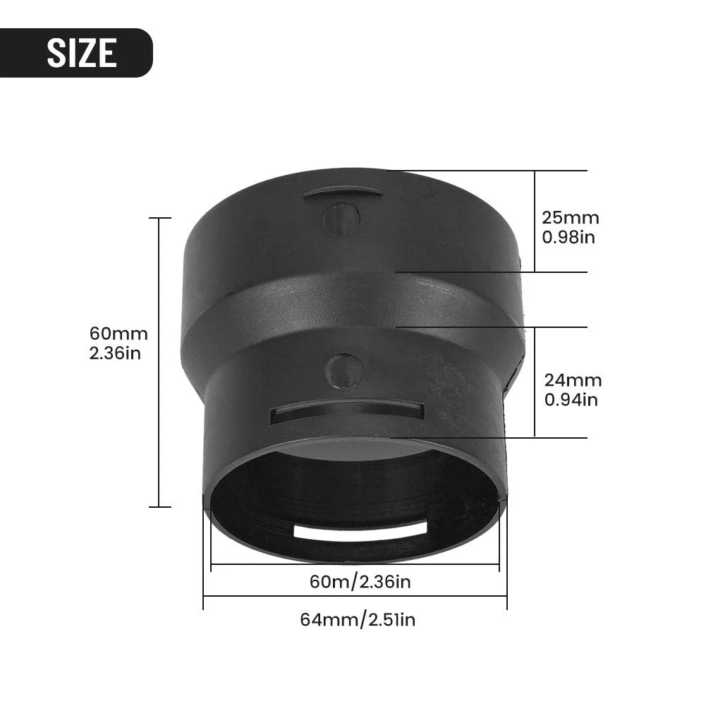 Plastic Ducting Reducer Connector Adapter for