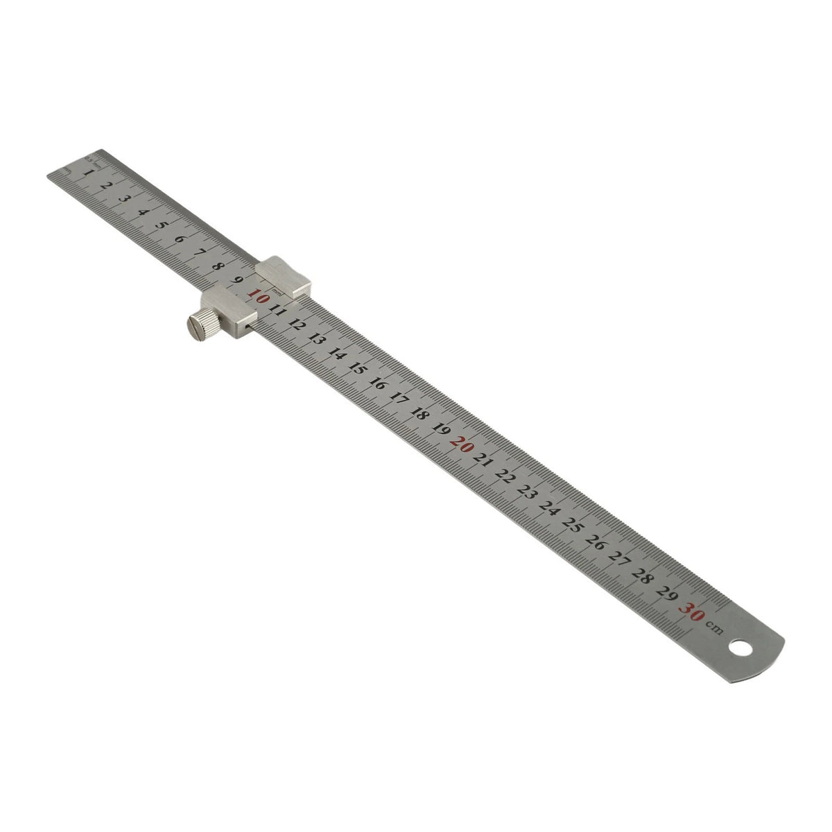Measurement Set 30cm Gauging Tool with Steel Ruler for Woodworking