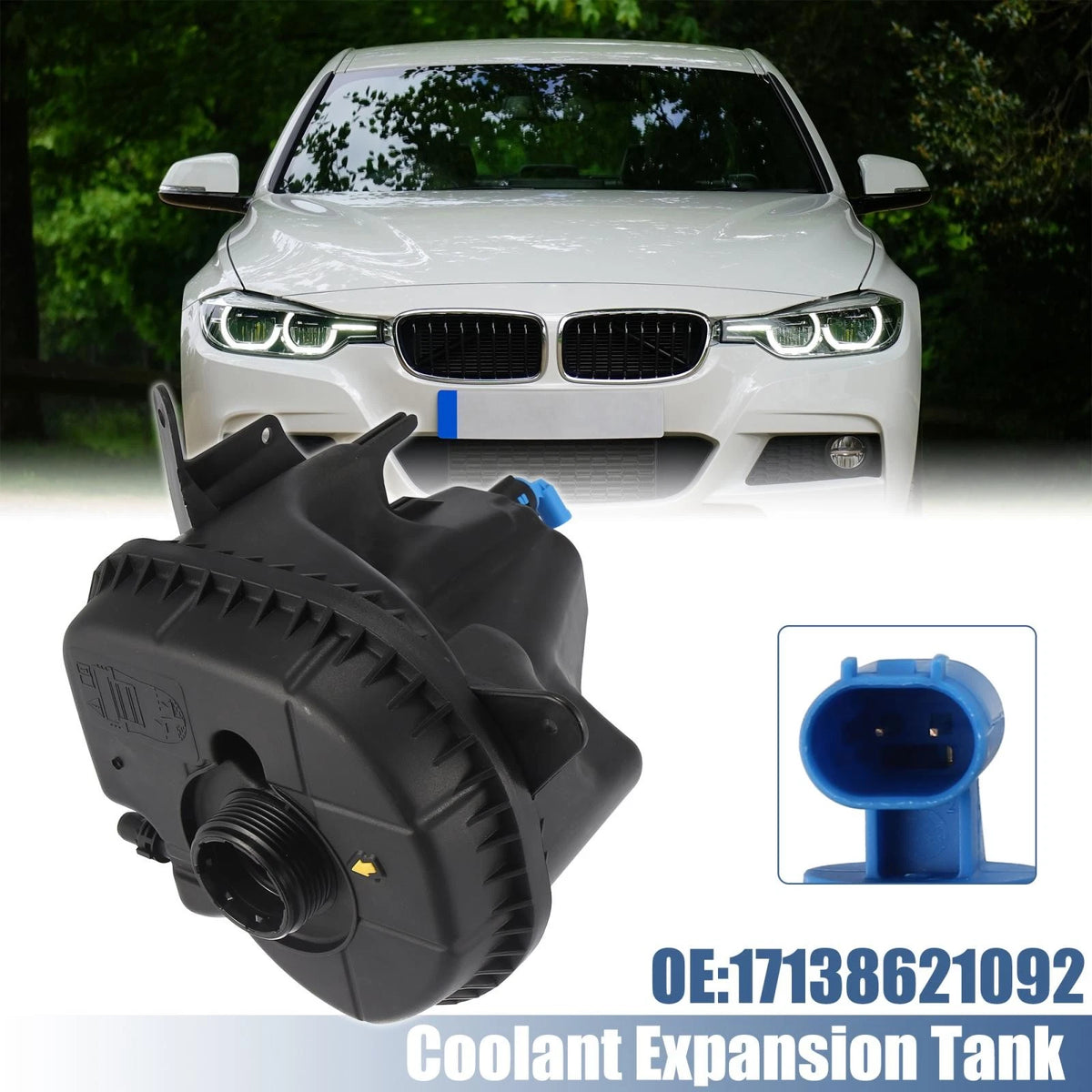 Coolant Reservoir Tank Plastic Replacement for BMW X6 (2008–2016)