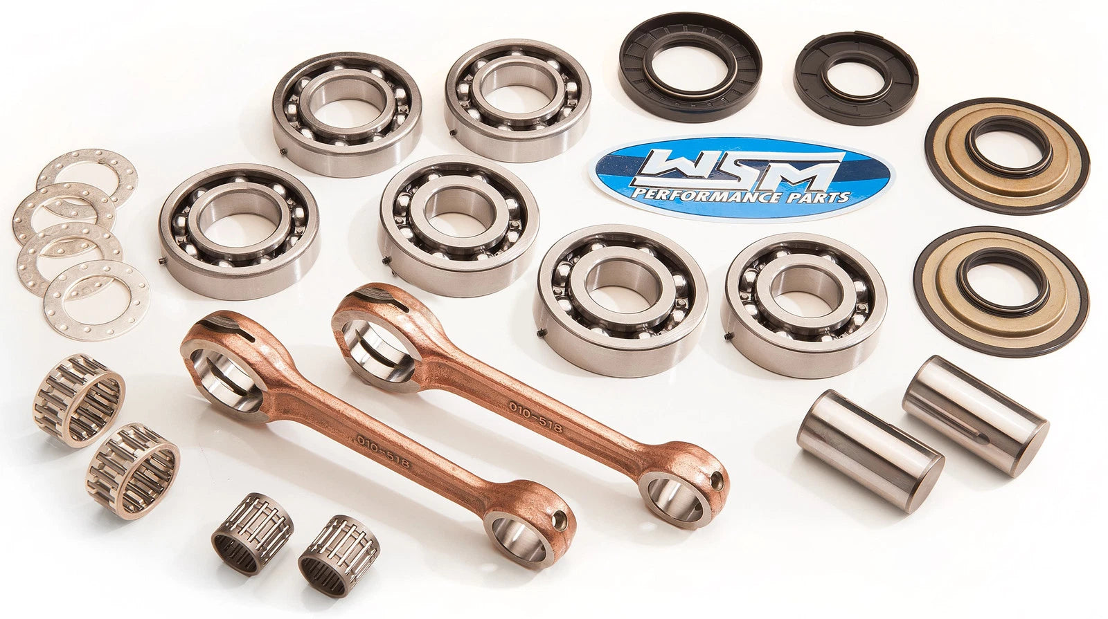 Complete Crank Shaft Rebuild Kit for Sea Doo 787 800 (All Carb & RFI Models)