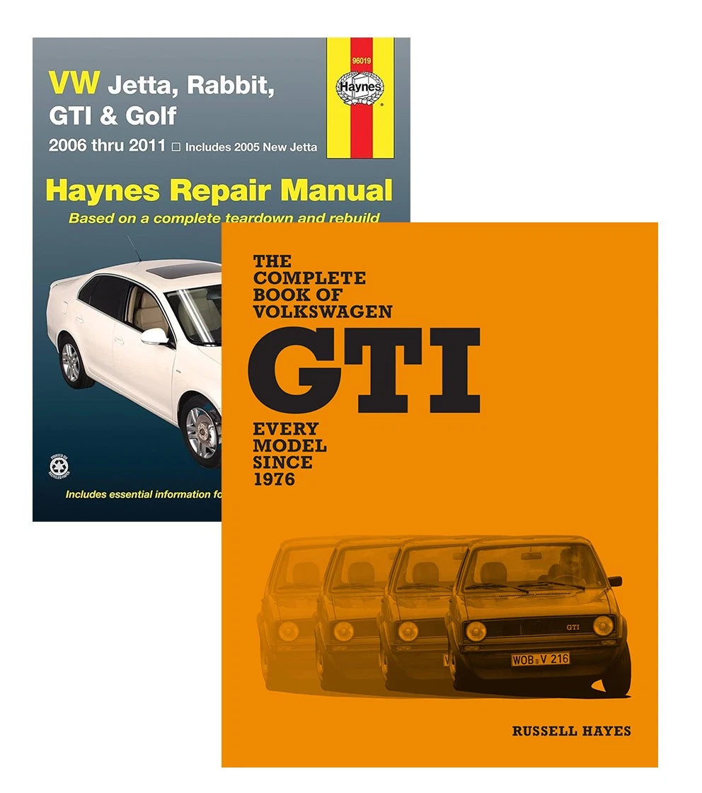 Complete Book Set for Volkswagen GTI Jetta Rabbit Golf (2006–2011)