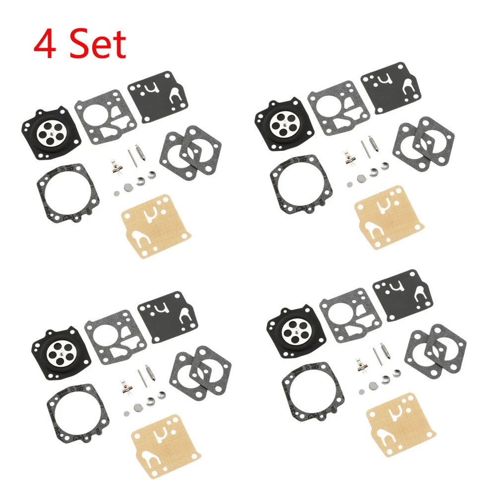 Set of 4 Carburetor Gasket Kits for Tillotson RK-17HS RK-23HS Homelite XL SXL915 X-12