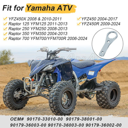 46mm Rear Axle Nut Wrench Tool for Yamaha YFZ450/YFZ450X (2004–2011)