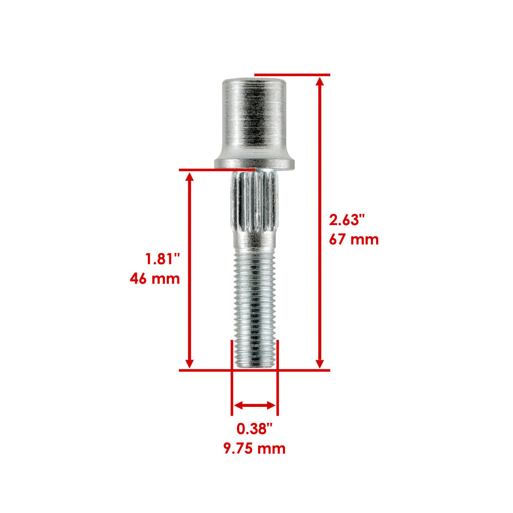 Wheel Hub Stud Bolt Front or Rear for Can Am 250300048 (2008–2020)