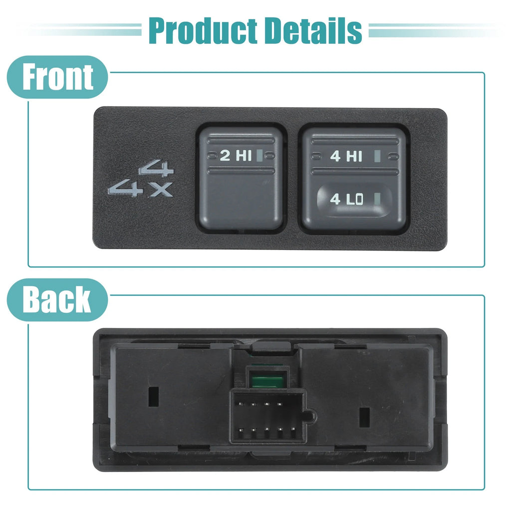4WD Selector Switch for Chevrolet K1500 (1996–1999)