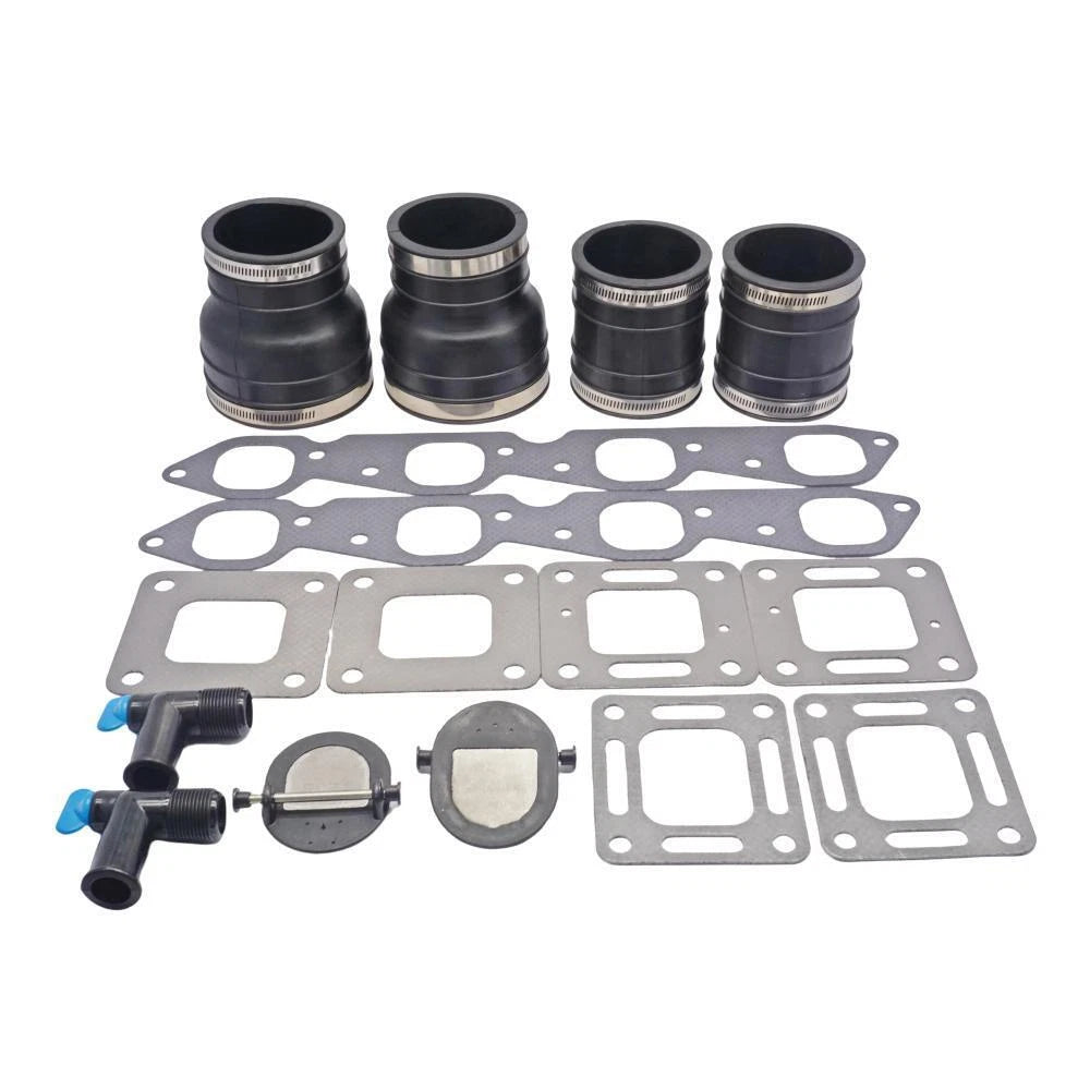 Exhaust Elbow Gasket Kit for MerCruiser 330-370 V8 (27-863726, 22-806926A1)