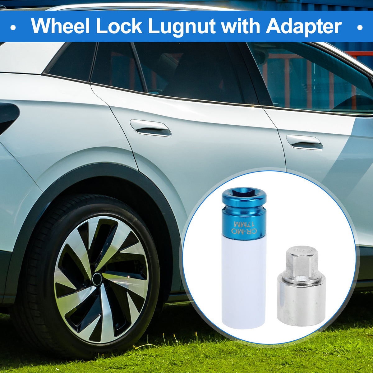 Wheel Lock Lug Nut Key Set for VW Antitheft Removal (2005–2015)