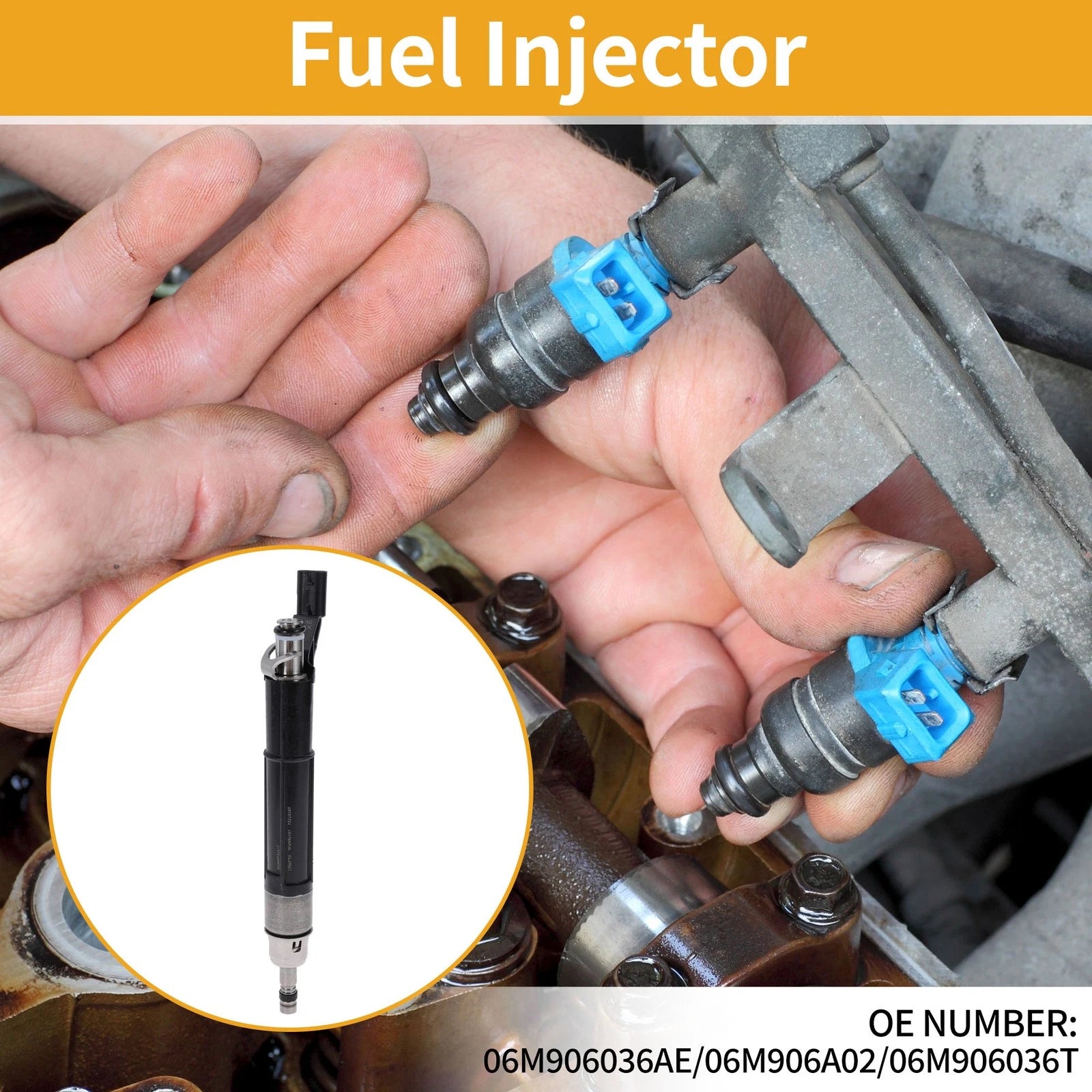 Fuel Injector Replacement for Audi A6 Quattro (2019–2022) Engine Fuel Nozzle
