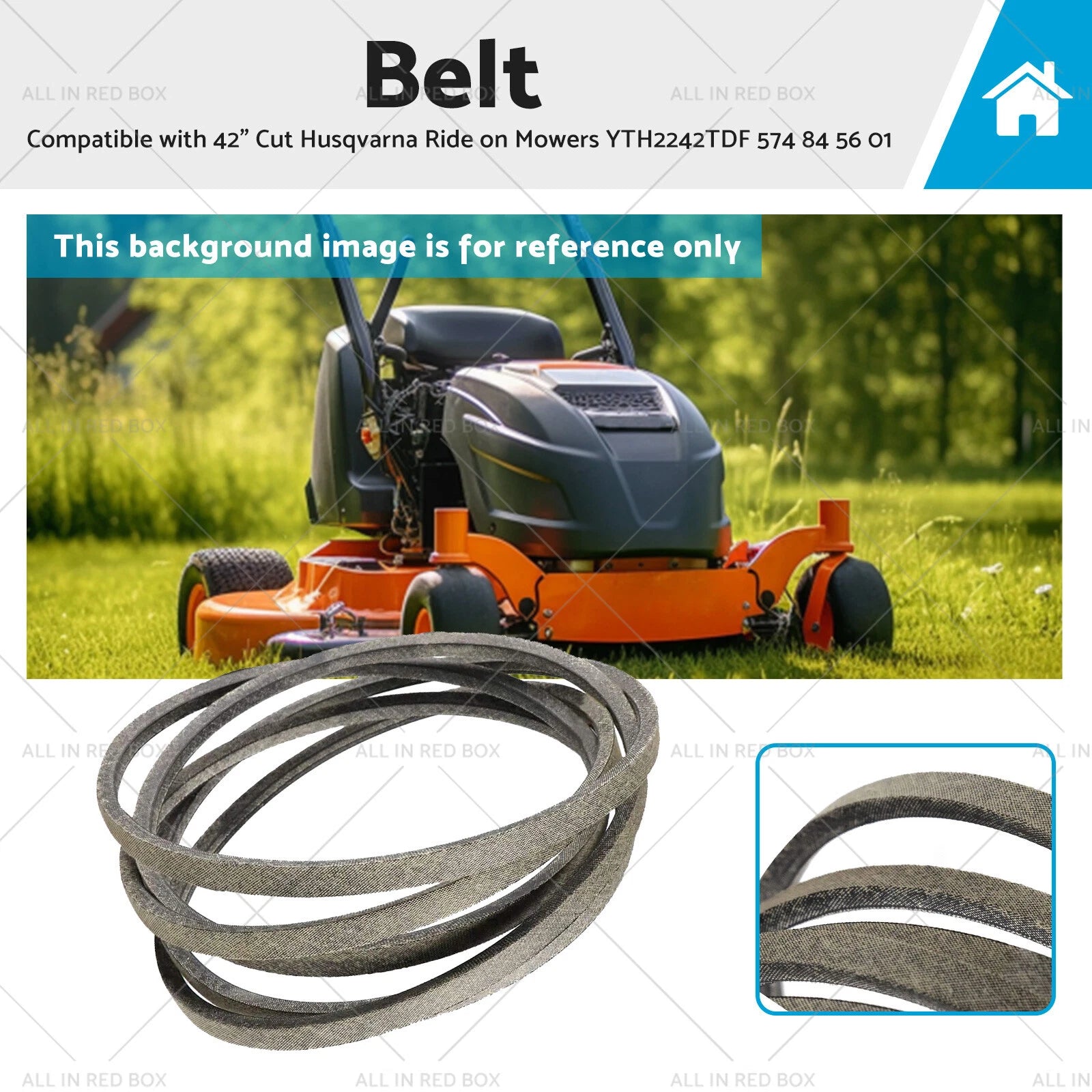 Replacement Belt 574845601 for BMW X3 (2007–2012)