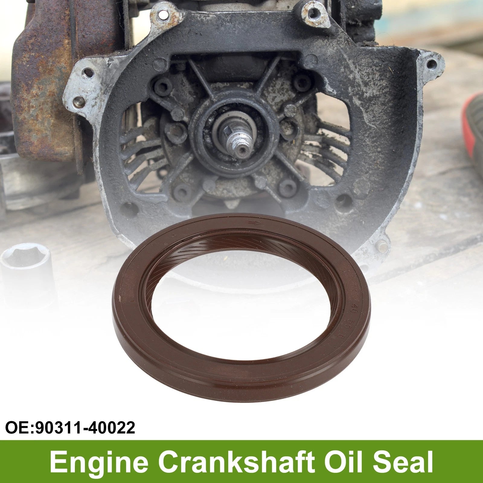 Front Crankshaft Oil Seal Replacement for Toyota 4Runner Camry Sienna (2000–2010)