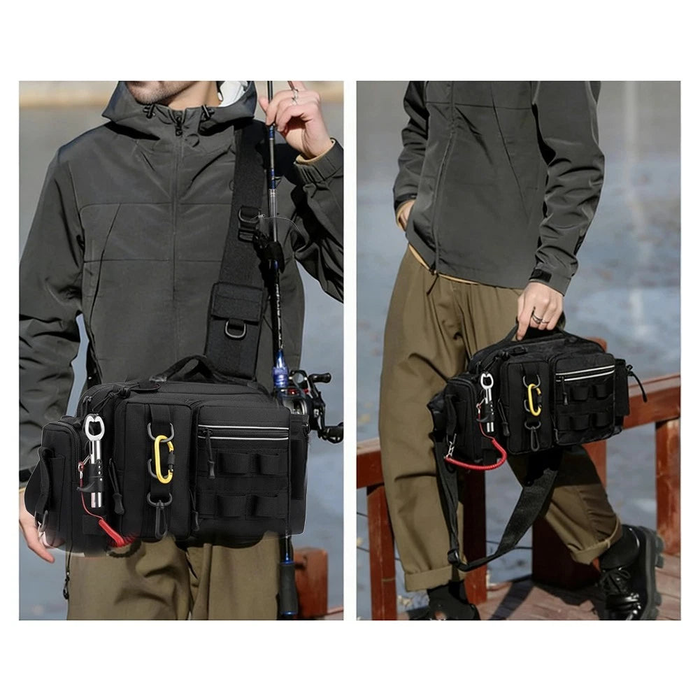 Fishing Gear Backpack for Adjustable Shoulder Straps (Waterproof)