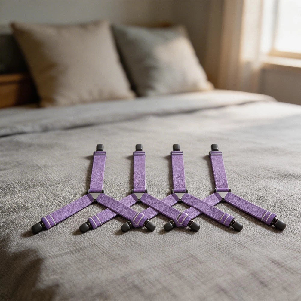 Strong Grip Metal Linen Fasteners for Sheets Tablecloths Curtains